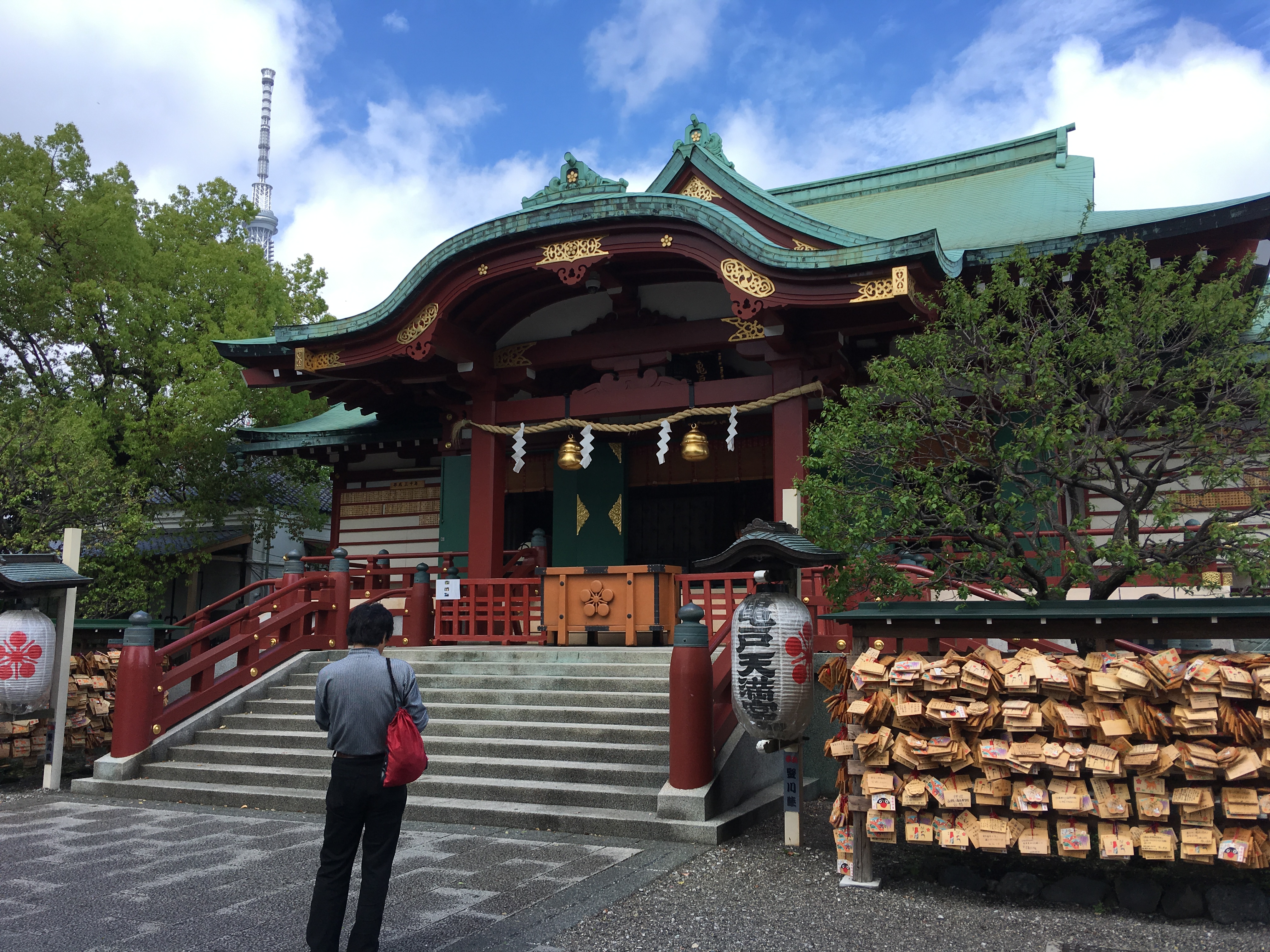 赤ちゃんのお宮参りはどこで 学問の神様 亀戸天神 でのお宮参りレポ ダンキッズ